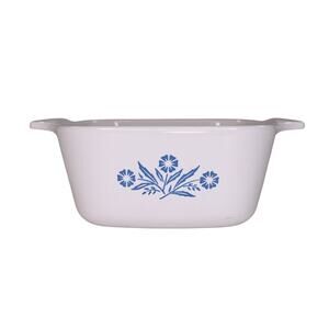 Corning Ware Blue Cornflower Petite Pan P-43-B Casserole Dish 2 3/4 Cup No Lid